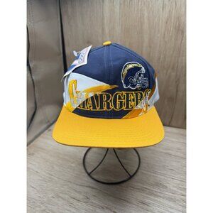 NEW Vintage San Diego Chargers NFL Sports Logo 7 Pennant Hat Cap Vtg Snapback